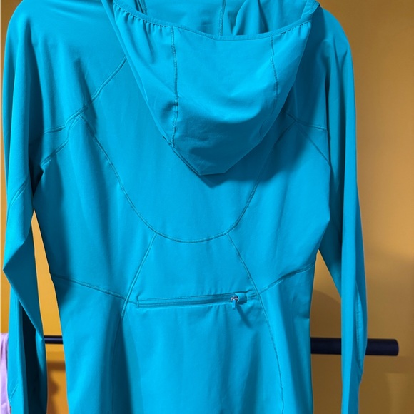 Lululemon Kelly Green Hooded windbreaker - Sz. 6 - Picture 5 of 5